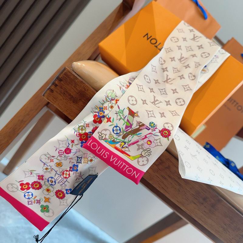 LV silk ribbon 120X5cm E030701